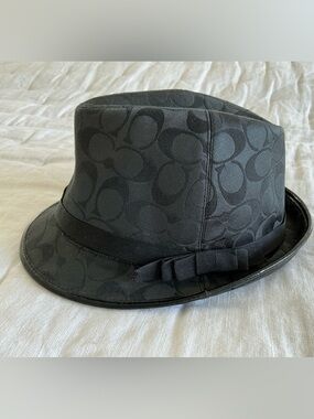 NWOT Coach Tonal Signature C Fedora Hat